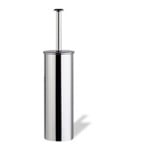 StilHaus H039-08 Toilet Brush Holder, Round, Chrome